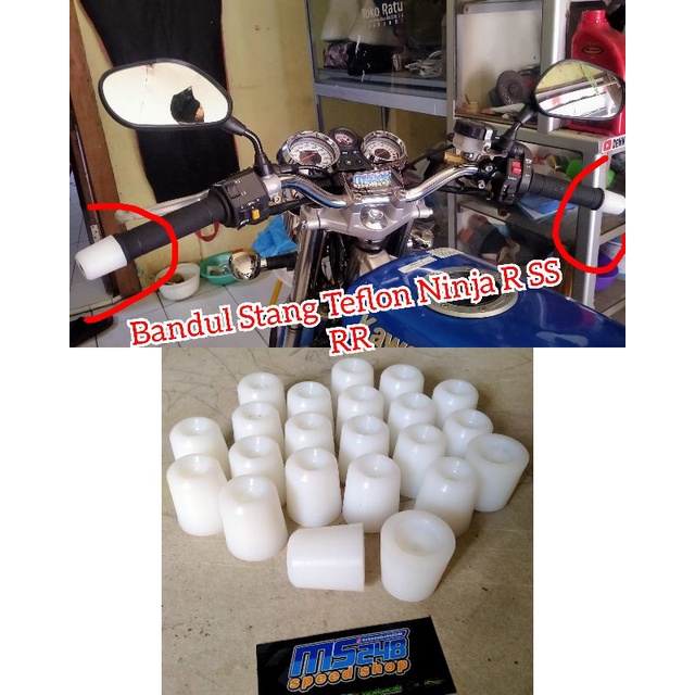 Bandul Stang Teflon Jalu Stang Road Race Balancer Satria 2tak lumba Hiu Ninja R SS RR