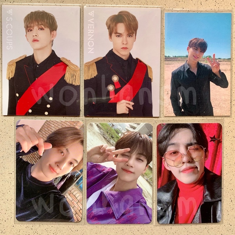 Seventeen Jeonghan Synnara Henggarae Benefit Bundle Mingyu Scoups Vernon