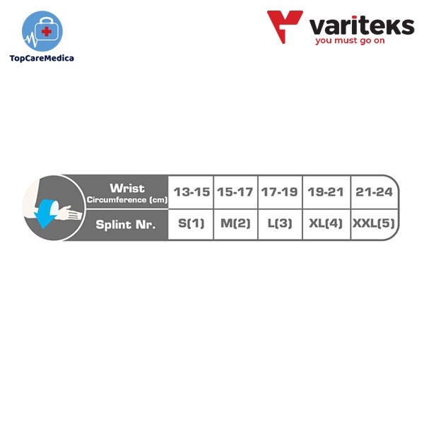 [307] Variteks Elastic Wrist Brace Splint (Pergelangan Tangan)