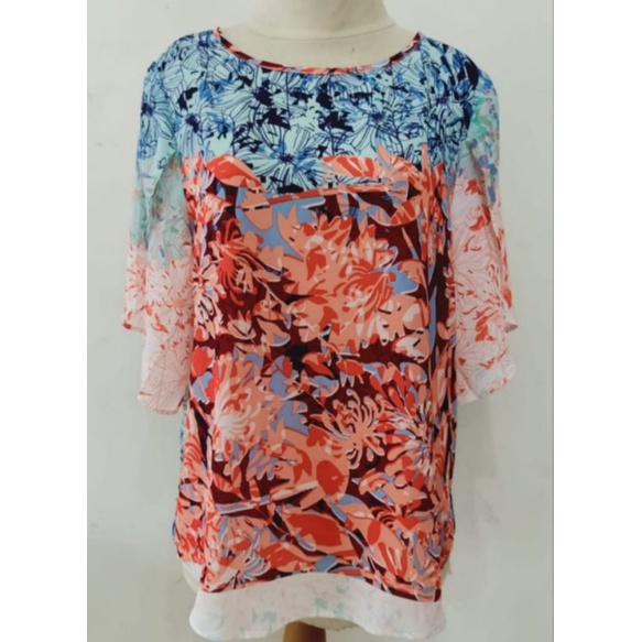 JACKLYN SMI** BLOUSE - BLUS PENDEK - BLUS WANITA -SISA EKSPOR BRANDED - 019