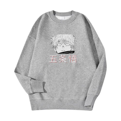 Jujutsu Kaisen Crewneck Basic II Sweashirt Print Jujutsu Kaisen ( Pria &amp; Wanita )