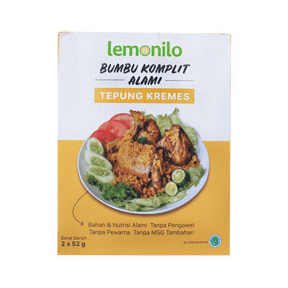 

Lemonilo Bumbu Komplit Alami Tepung Kremes 104 gr BERKUALITAS