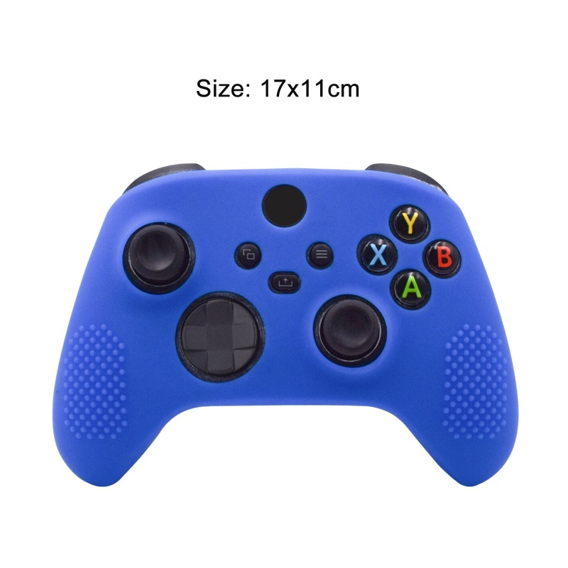 CRE  Soft Silicone Protective Case Shell Cover Skin For -Xbox Series X S Controller Gamepad Game Accessories
