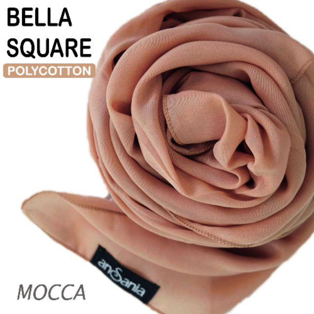 JILBAB SEGIEMPAT BELLA SONIC B LASER CUT ANSANIA-BELLA SONIC MOCA