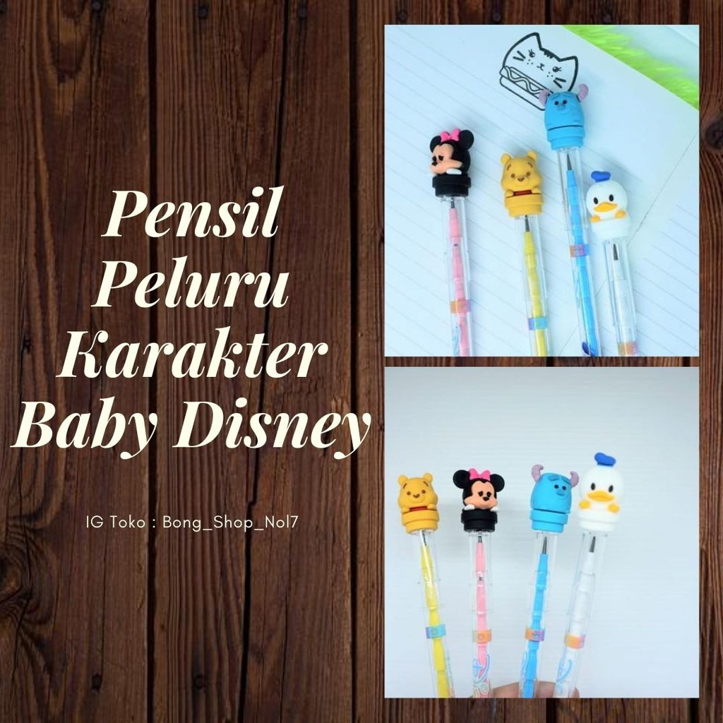 

Pensil Lucu Karakter Baby Disney|Pencil Karakter Baby Disney|Pensi Murah