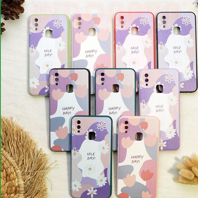 CASE GAMBAR BUNGA OPPO A15 A16 A3S A54 A7 A9 2020 A5 2020 VIVO Y20  Y12S Y20S Y17 Y15 Y12 Y91 Y95 XIAOMI NOTE 10 PRO 11 8 8PRO 9 PRO REDMI 9 9A 9C SOFTCASE GAMBAR FLORA