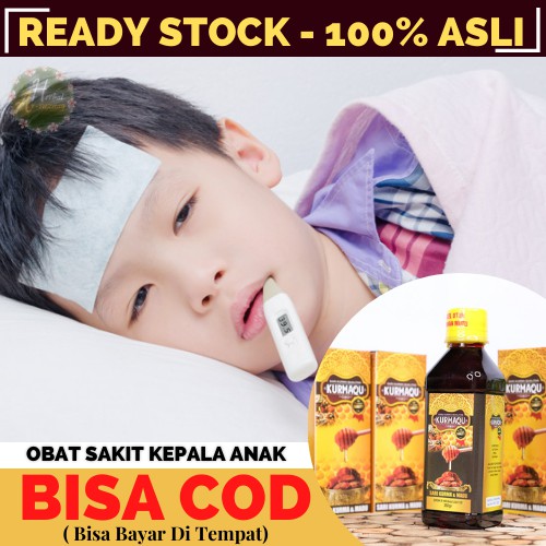 Kurmaqu sari kurma dan madu asli - solusi obat sakit kepala anak,sirup pereda nyeri dan demam anak b