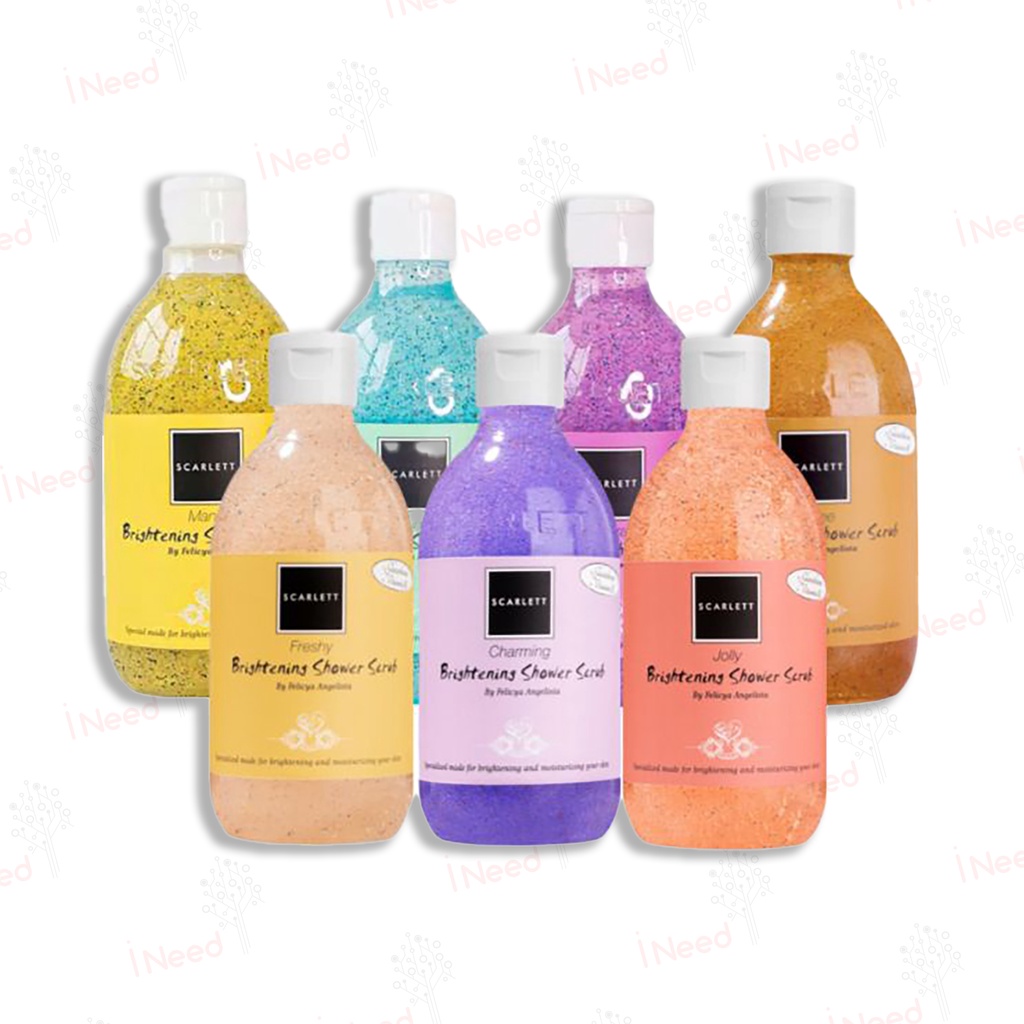 (INEED) SCARLETT Whitening Shower Scrub Series