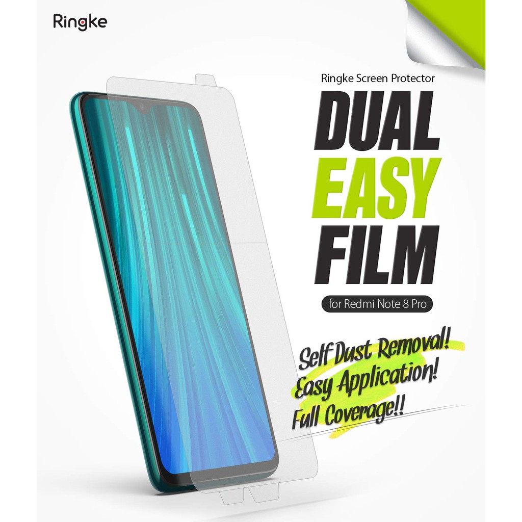 Ringke Screen Protector Xiaomi Redmi Note 8 Pro / Note 8 Anti Gores