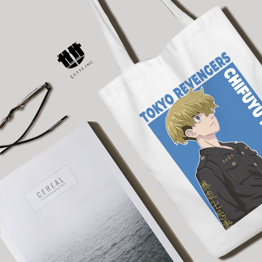 Tokyo Revengers Tote Bag Anime toteBag Kanvas Premium Tas Tote Wanita Pria