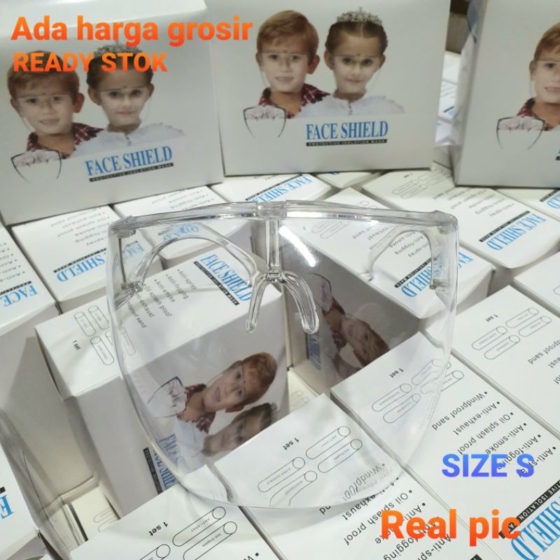 Face Shield ACRYLIC  ANAK ORIGINAL ANTI FOG