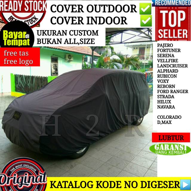 Cover Mobil ,Selimut Mobil. Sarung MObil Fortuner.Pajero, Alphard, Doble Kabin, Vellfire, dll