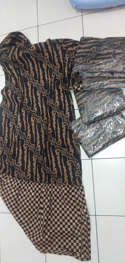 Gamis Batik Remple Terbaru