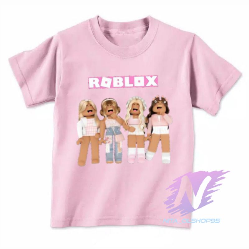 kaos roblox girl friend forever kaos anak