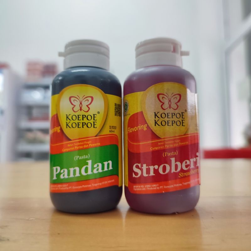 

Pasta Makanan Koepoe Koepoe 60 ml Bahan Tambahan Pangan