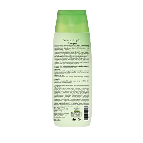 SARIAYU Hijab Shampoo 180mL