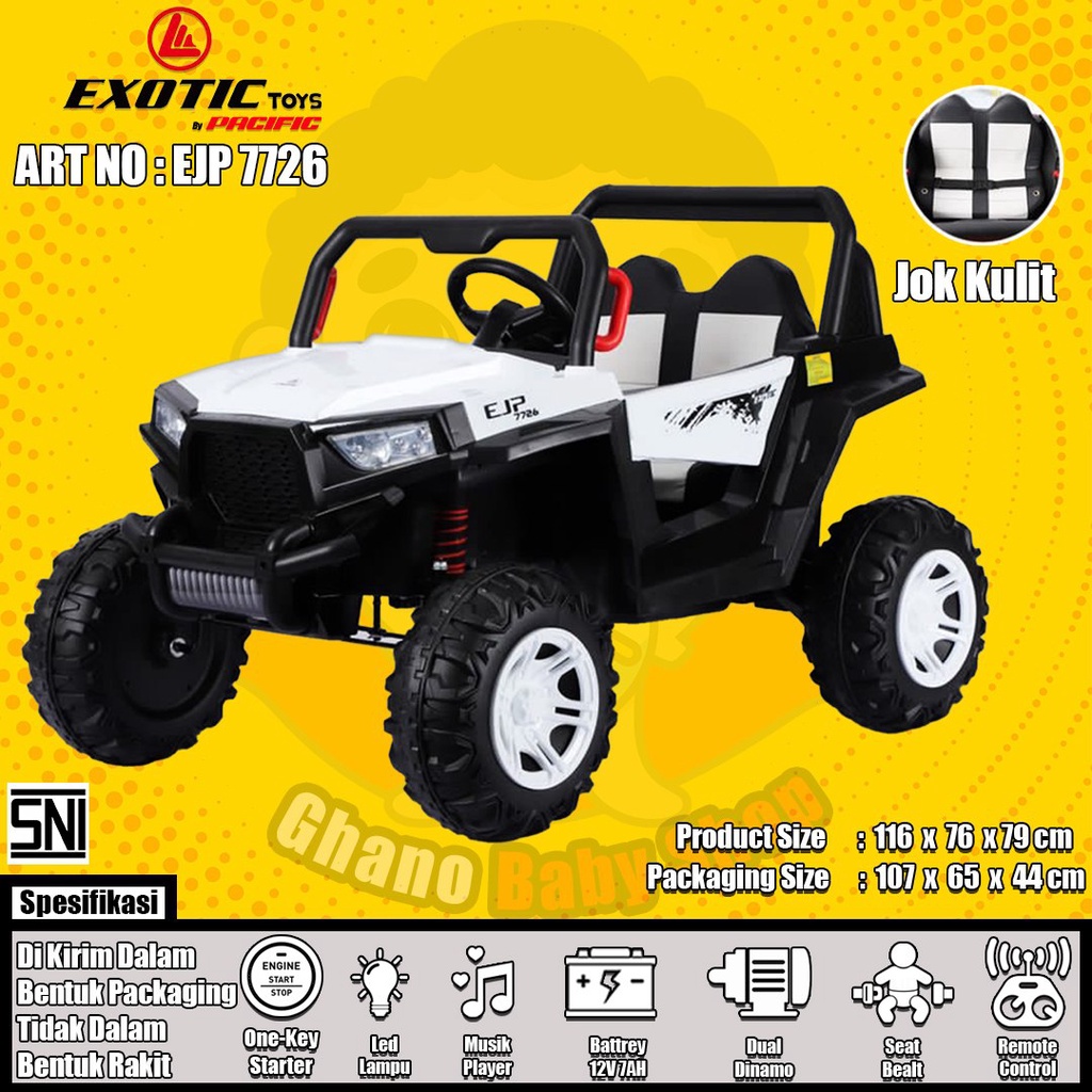 Mainan Mobil aki anak exotic EJP-7726