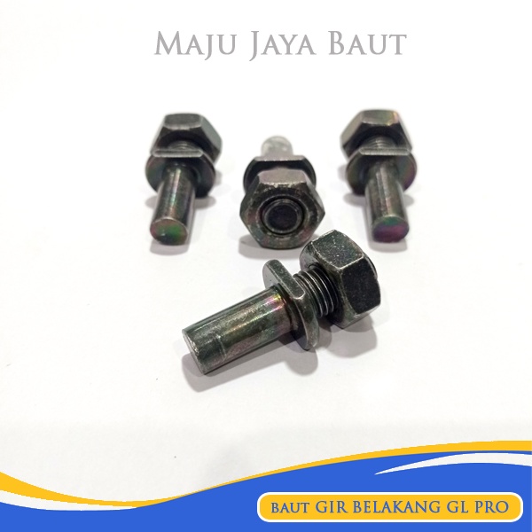 4 PCS Baut Gear Belakang GL Pro Mega Pro Neotech