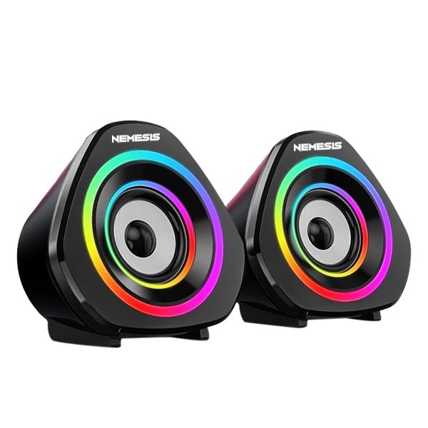 Speaker NYK Nemesis SPN08 / SPN-08 Falcon RGB - Gaming Speaker - Resmi