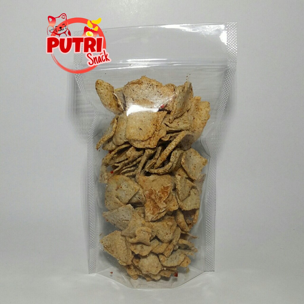 Keripik Basreng Baso Goreng 50gr+ Daun Jeruk