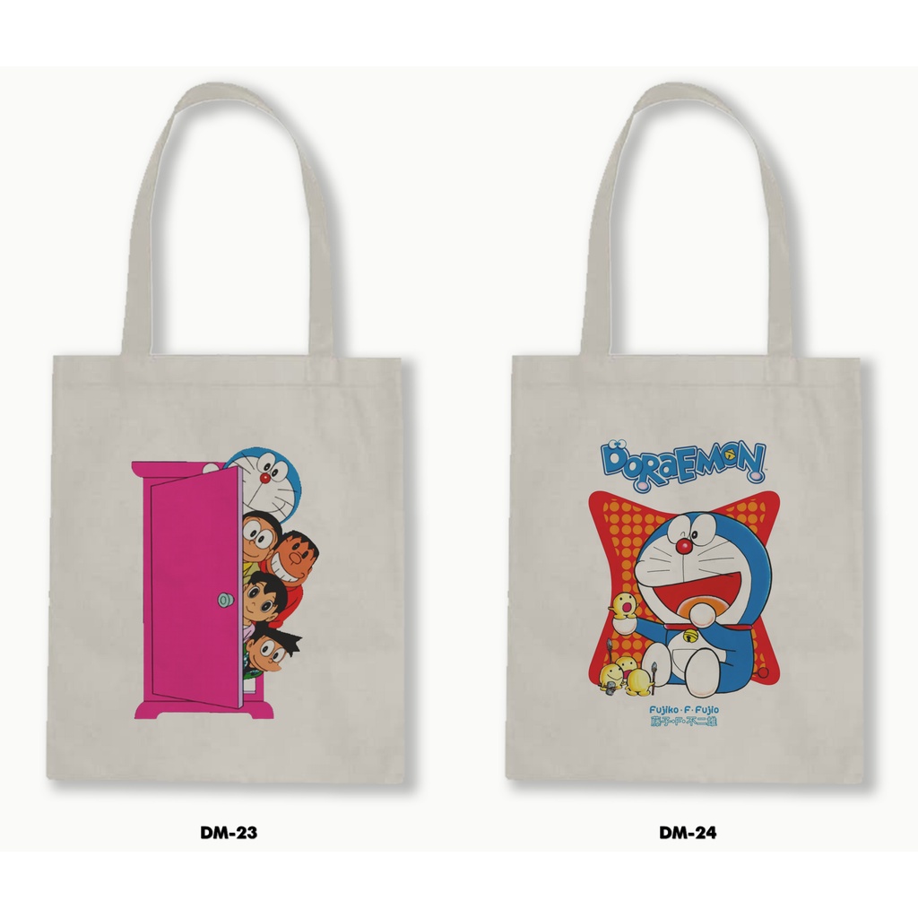 TOTE BAG BLACU - DORAEMON 02