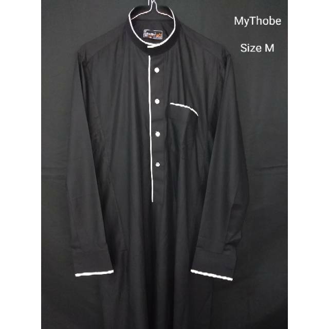 Mythobe Gamis Murah Jubah Busana  Muslim  Kancing Tangan 