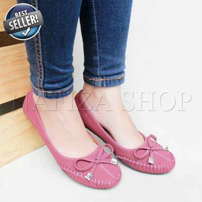 *TERMURAH* SEPATU FLAT SHOES FLATSHOES GRATICA DR01051 PURPLE