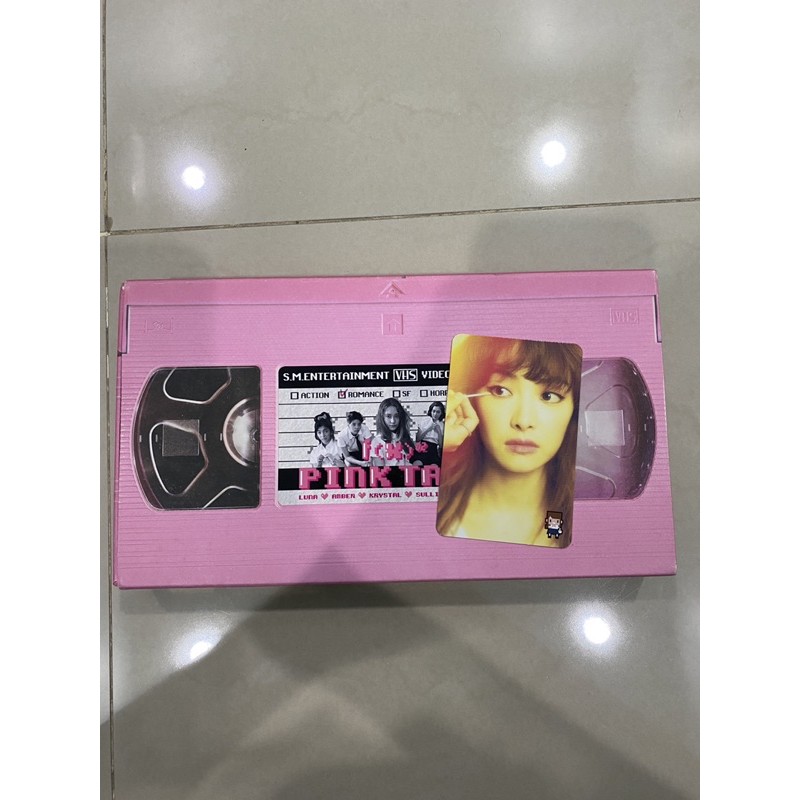 OFFICIAL ALBUM F(X) FX PINK TAPE PC VICTORIA