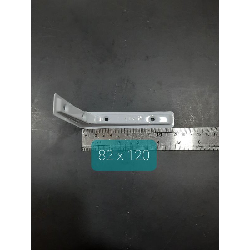 Siku rak L 82 x 120 Putih / Shelf Bracket White Harga per Pcs (F646)