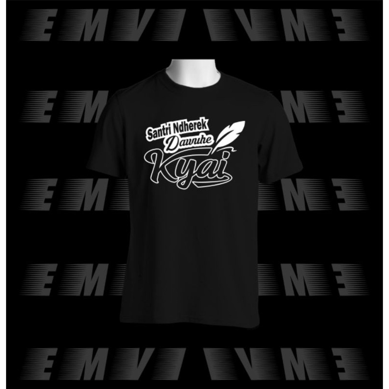 kaos santri / santri nderek dawuhe kyai / kaos islami