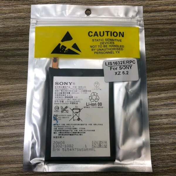 Sony LIS1632ERPC GENUINE Battery Batre Baterai Sony Xperia XZ XZ Dual XZS Original 100% Sony