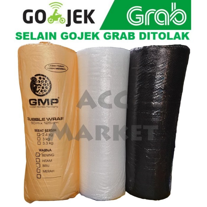 

Bubble Wrap Plastik Roll 50m x 125cm Packing Buble