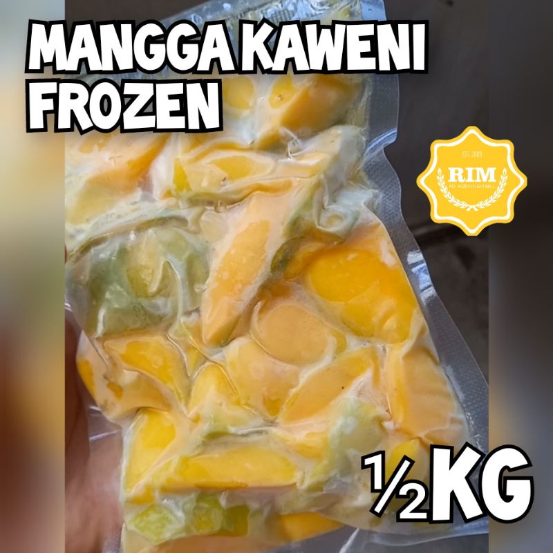 ½ KG MANGGA HARUM MANIS BEKU FROZEN BANDUNG