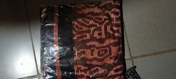 Tey-17 Batik Wanita Asj Sa Hrb026 Kenongo Kemeja Tosca Pendek