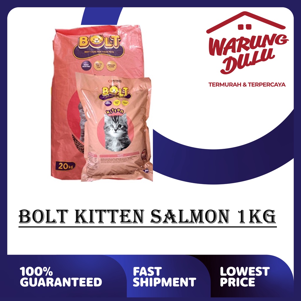 BOLT KITTEN SALMON 1KG