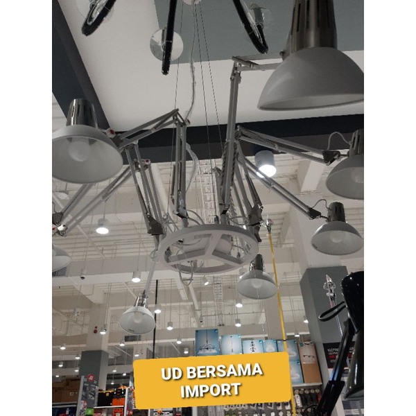 lampu gantung hias unik pendant lamp spider by eglare