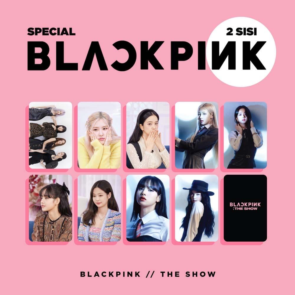 PHOTOCARD UNOFF BLACKPINK - THE SHOW