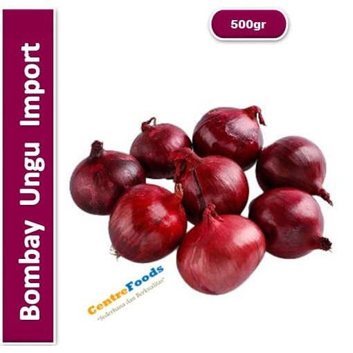 

Bawang Bombay - Ungu Import | 500gr [ Berat Per 0.5 Kg ]