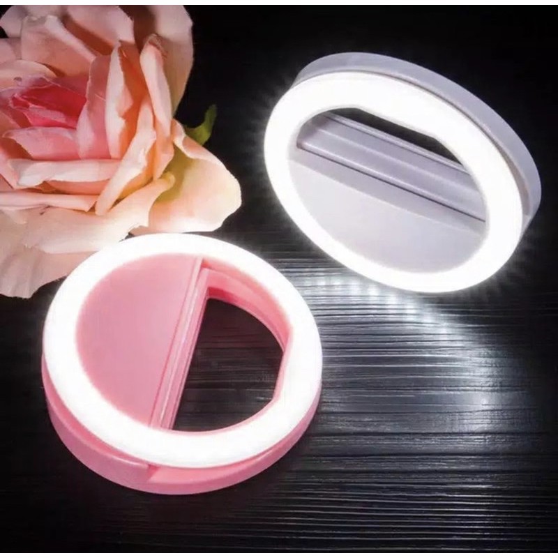 Lampu Selfie LED - Ring Selfie- Ringlight Selfie - Lampu Foto