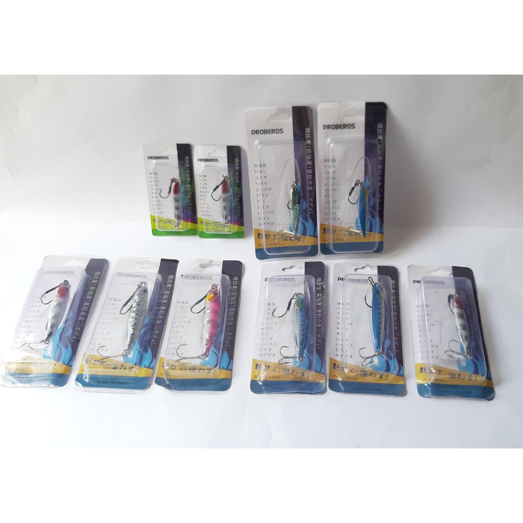Umpan Proberos Metal Jig+Kail