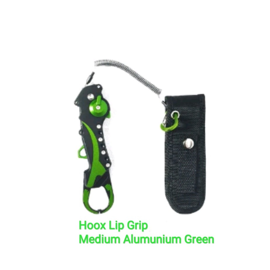 Hoox Lip Grip Medium Alumunium Green