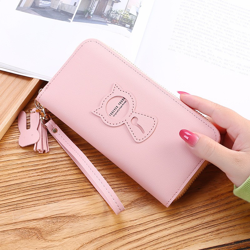 ( Fy ) COD termurah Dompet import dompet Wanita Dompet wanita Panjang  dompet murah cantik real pic