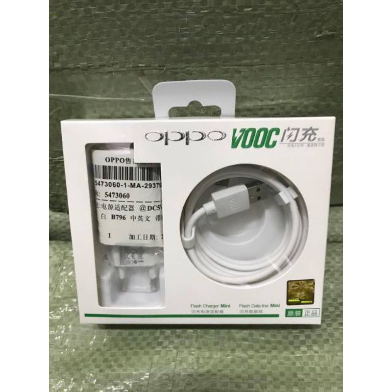 Charger/casan original oppo 4a real vooc fast charging - adaptor, charger