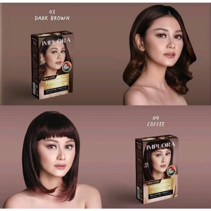 𝐑𝐀𝐃𝐘𝐒𝐀 - Implora Permanent Hair Color / Cat Rambut Implora