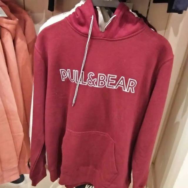 hoodie pull and bear shopee