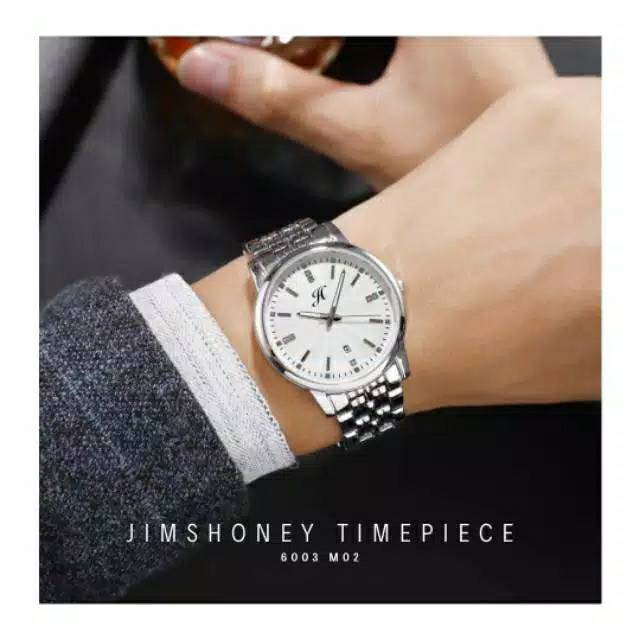 Jam tangan Couple pasangan 6003 Jims Honey Original Pria Wanita Real pic sertifikat battere REAL PIC