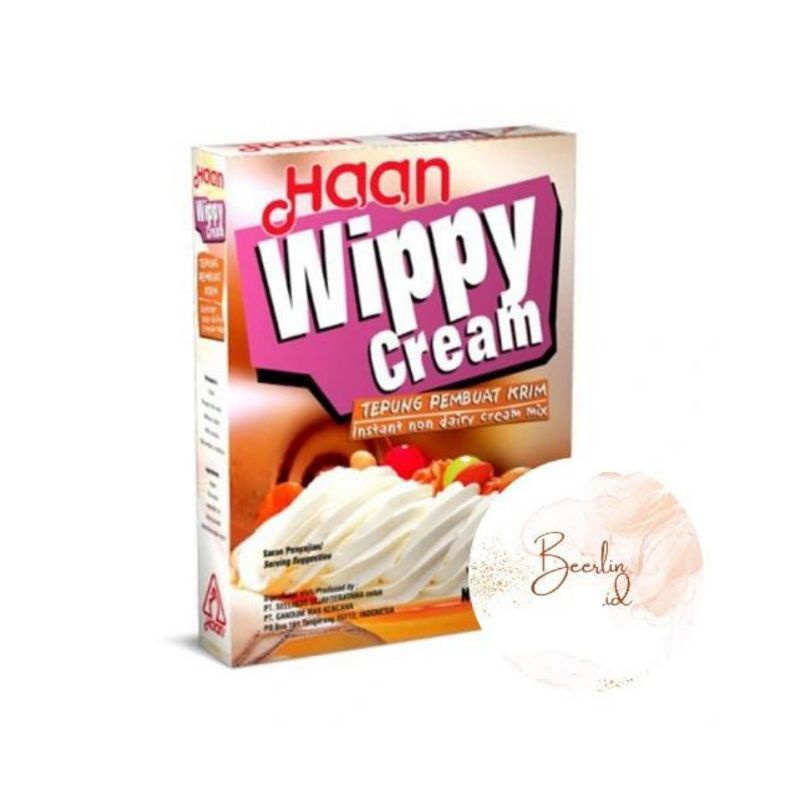

Pondan Whip Cream - Haan Wippy Cream Pouch