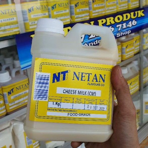 

NETAN CHEESE MILK 1KG ( VANILI )