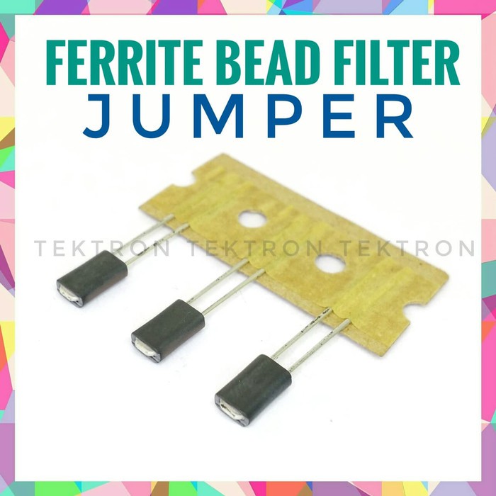 Ferrite Bead Filter, RF induction, Jumper, double filter , ferit
