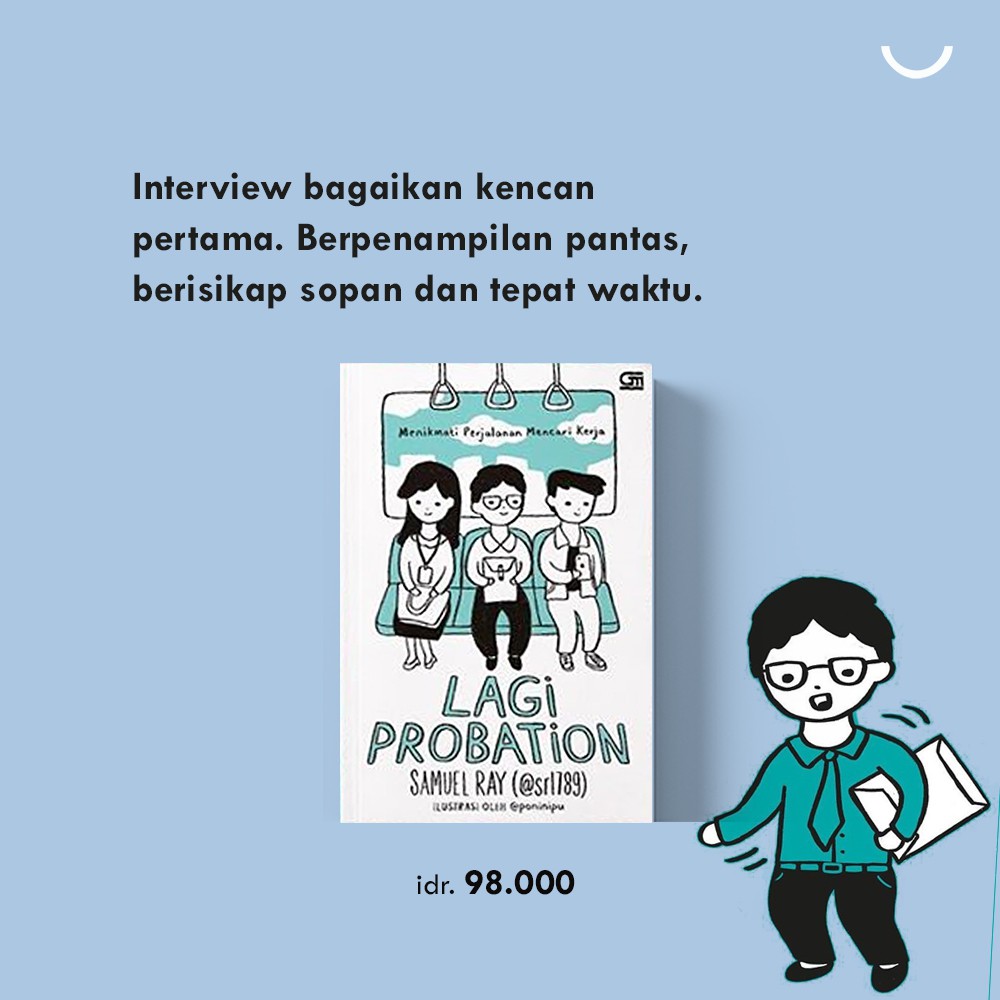 Novel Lagi Probation : Menikmati Perjalanan Mencari Kerja Samuel Ray